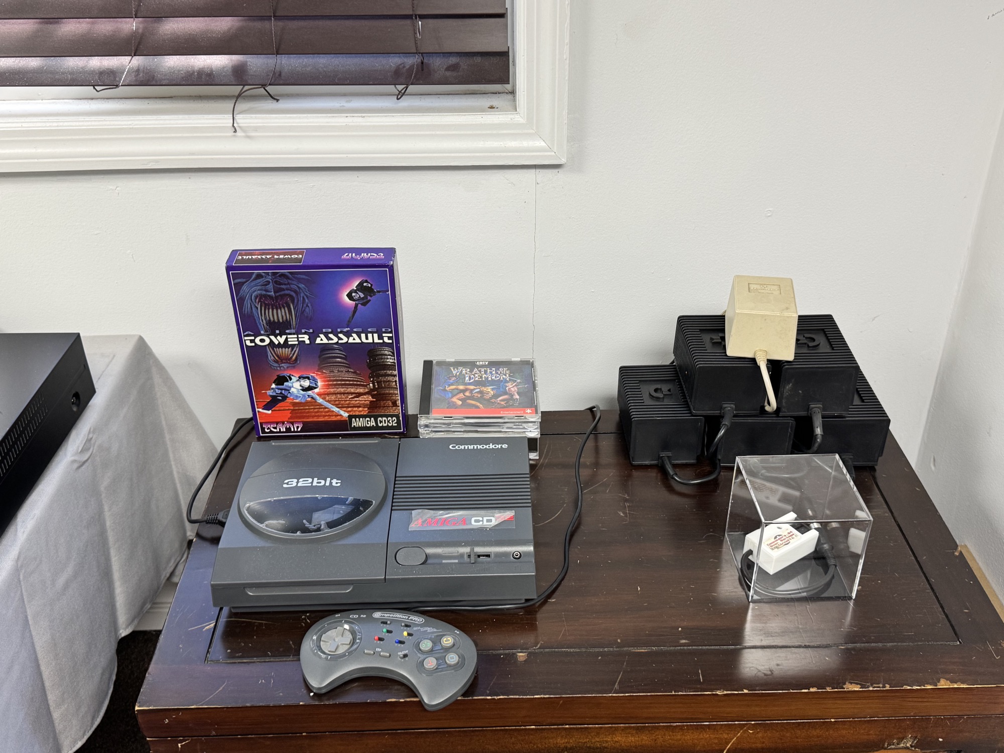 The Power Supply Tower of Death display